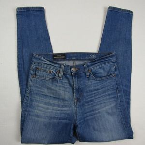 J. Crew "High Rise Skinny" Jeans - 29